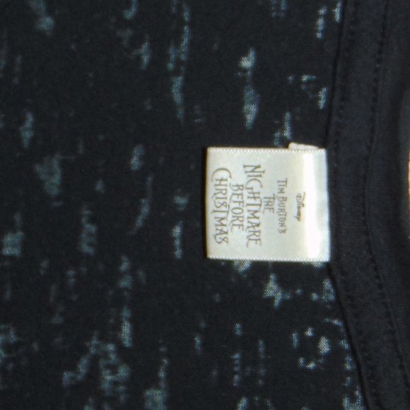 DISNEY Women's Scream & Pout Nightmare Before Christmas JACK Skeleton T-SHIRT L - Picture 3 of 5